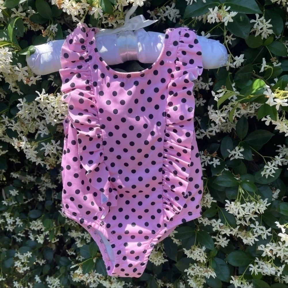 Lot Of 4-18 Month Girls Clothes Dress Rompers Swimsuit